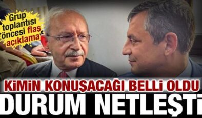 Kılıçdaroğlu grup toplantısında konuşacak mı? Dikkat çeken açıklama: Öyle bir şey olmaz!