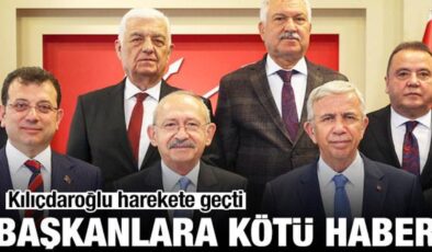 Kılıçdaroğlu harekete geçti! Belediye başkanlarına kötü haber