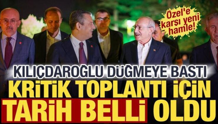 Kılıçdaroğlu’ndan Özel’e karşı yeni hamle! Disiplin Kurulu toplanıyor, tarih belli oldu