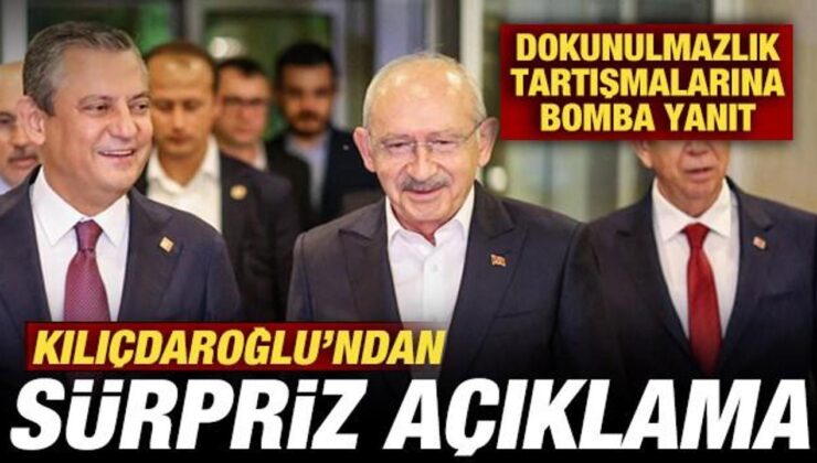 Kılıçdaroğlu’ndan sürpriz açıklama! Dokunulmazlık tartışmalarına bomba yanıt