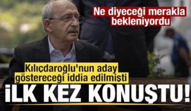 Kılıçdaroğlu’nun aday göstereceği iddia edilmişti Sessizliğini bozdu