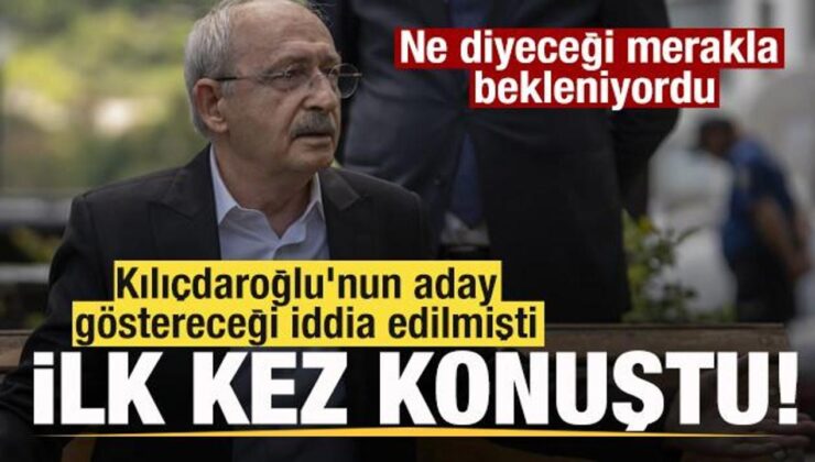Kılıçdaroğlu’nun aday göstereceği iddia edilmişti Sessizliğini bozdu