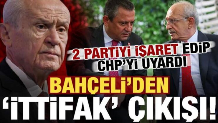 MHP Lideri Bahçeli’den ‘ittifak’ çıkışı! 2 partiyi işaret edip CHP’yi uyardı…