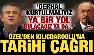 Özgür Özel grup toplantısında seslendi: Kılıçdaroğlu’na tarihi çağrıda bulunuyorum!