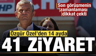 Özgür Özel, İmamoğlu’nu 14 ayda 41 kez ziyaret etti