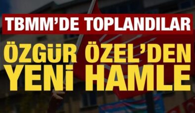 Özgür Özel’den yeni hamle: CHP MYK’yı topladı!