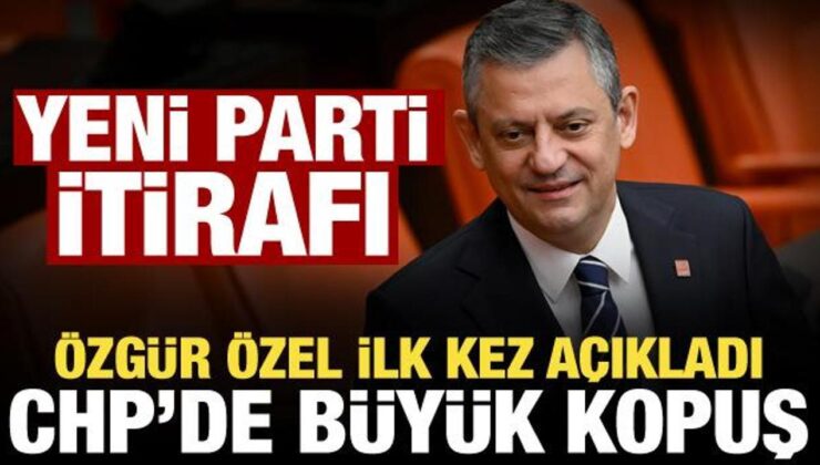 Özgür Özel’den yeni parti çıkışı! Masadaki senaryoyu ilk kez açıkladı