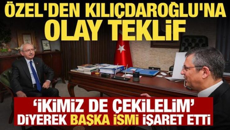 Özgür Özel’in Kılıçdaroğlu’na teklifi ortaya çıktı: İkimiz de çekilelim o yönetsin!