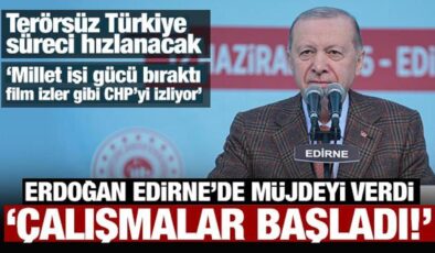Selimiye Camii yeniden ibadete açıldı: Erdoğan Edirne’de bir müjde daha verdi