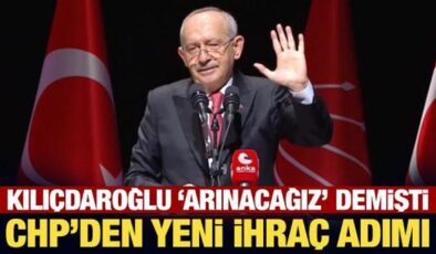 Son Dakika: CHP’den yeni ihraç adımı
