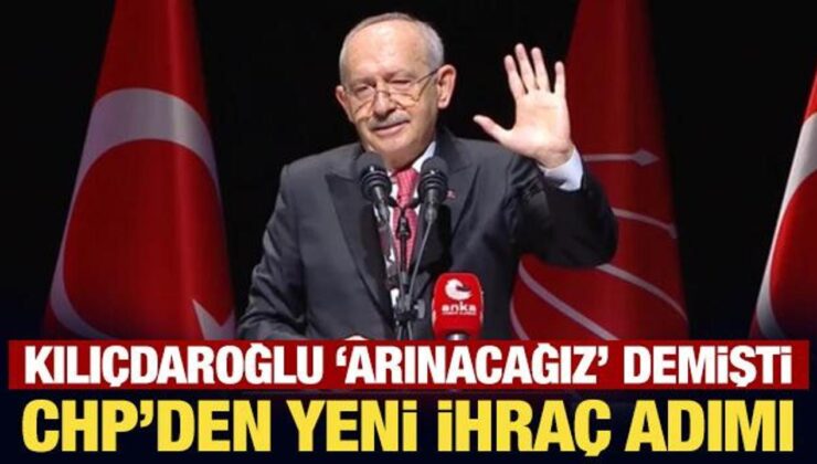 Son Dakika: CHP’den yeni ihraç adımı