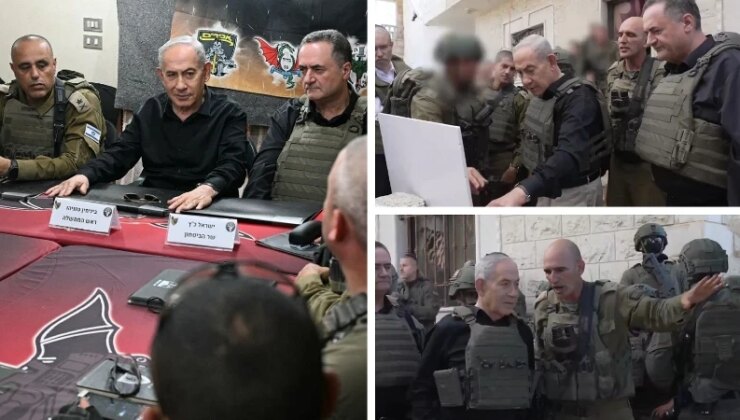 Soykırımcı Netanyahu provokasyona doymuyor: İşgalde görev alan katliamcıları ziyaret etti