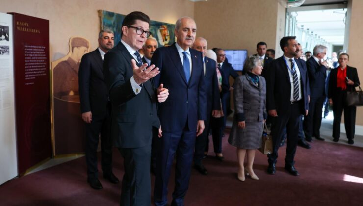 TBMM Başkanı Kurtulmuş, İsveç Parlamentosu Başkanı Norlen ile görüştü