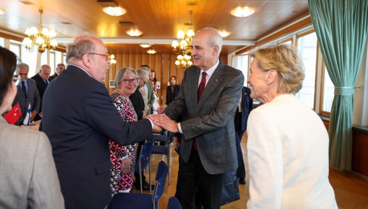 TBMM Başkanı Kurtulmuş’tan Finlandiya İslam Cemaatine ziyaret
