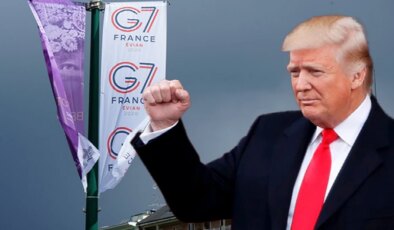 Trump G7 zirvesine 1 saat geç kaldı: Salona girince “Patron benim” dedi