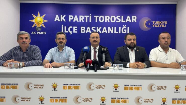 AK Parti’den Toroslar Meclisi tepkisi: Demokrasiye kara leke sürüldü