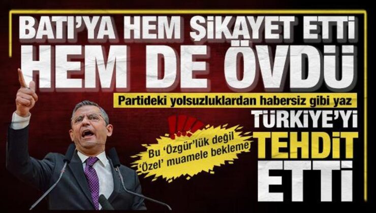 CHP’li Özel yabancı basında Türkiye’yi karaladı: Milli iradeyi ve Erdoğan’ı hedef aldı