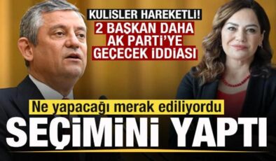 Özgür Özel’e bir şok da Candan Yüceer’den! İstanbul’da 2 başkan için AK Parti iddiası